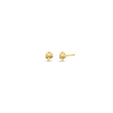 Pair of Zoë Chicco 14k Gold Itty Bitty Diamond Mushroom Stud Earrings