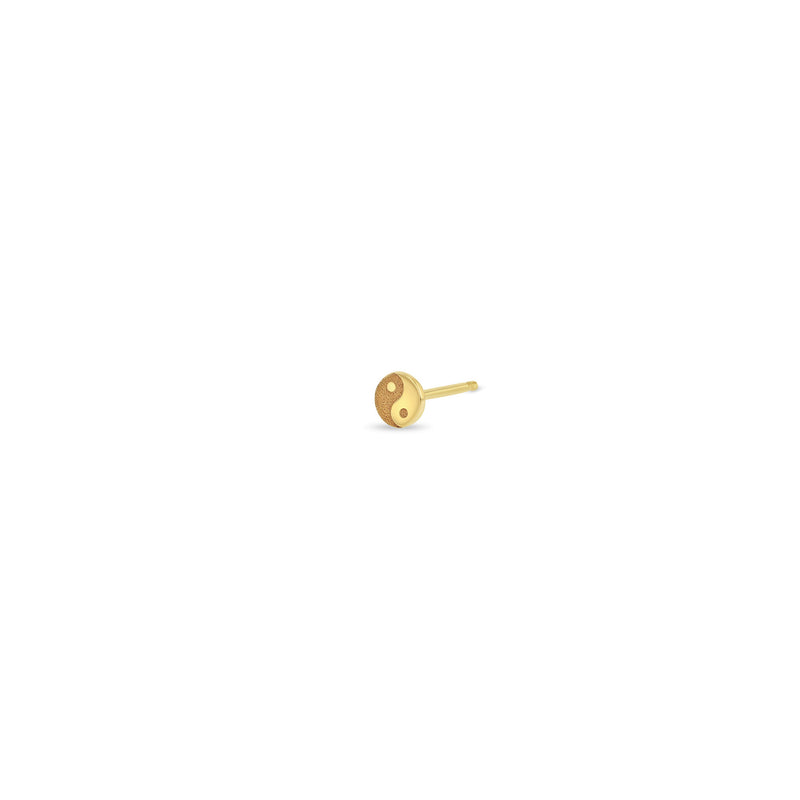 Zoë Chicco 14k Gold Itty Bitty Yin Yang Symbol Stud Earring