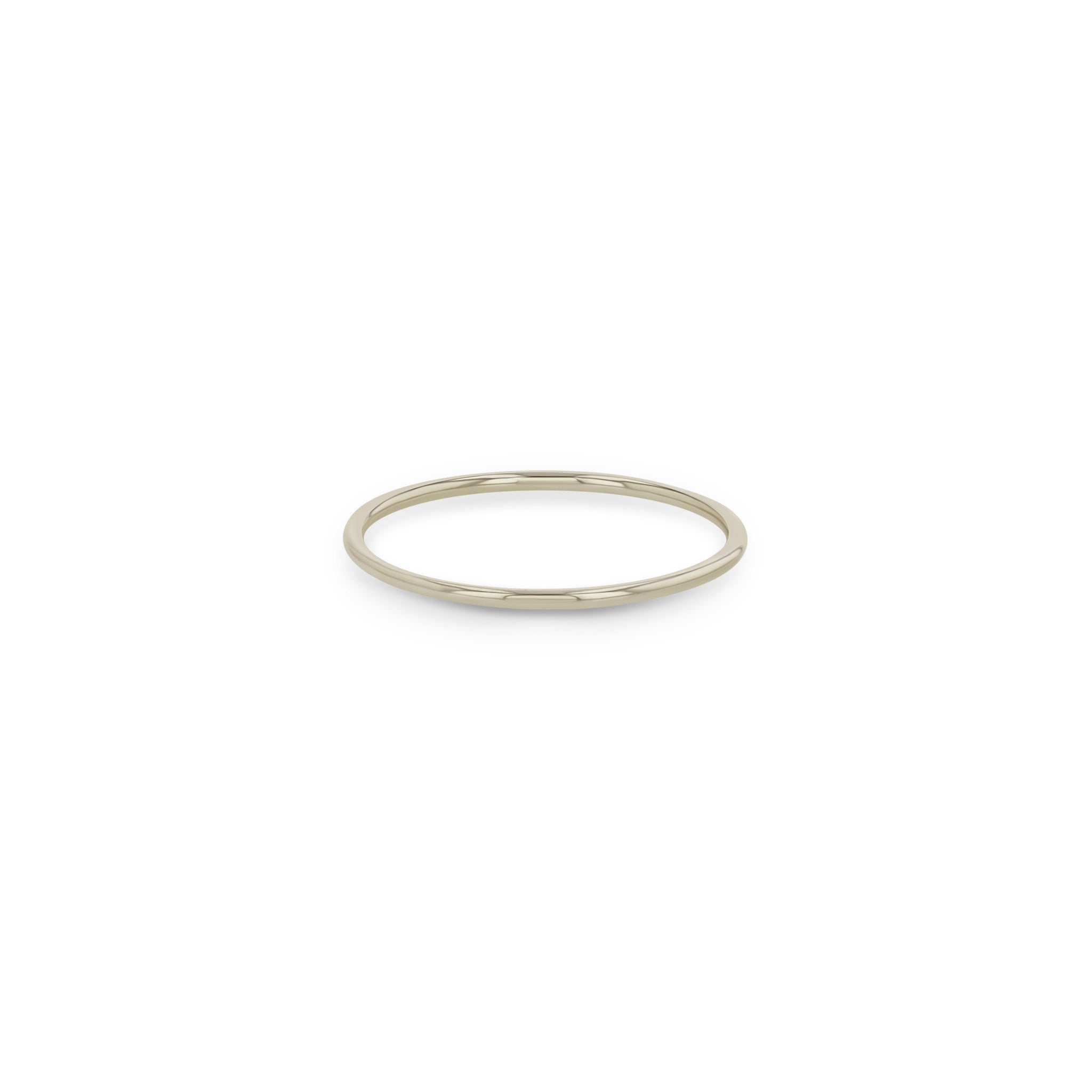 Zoë Chicco 14k Gold Classic 1mm Rounded Band Ring