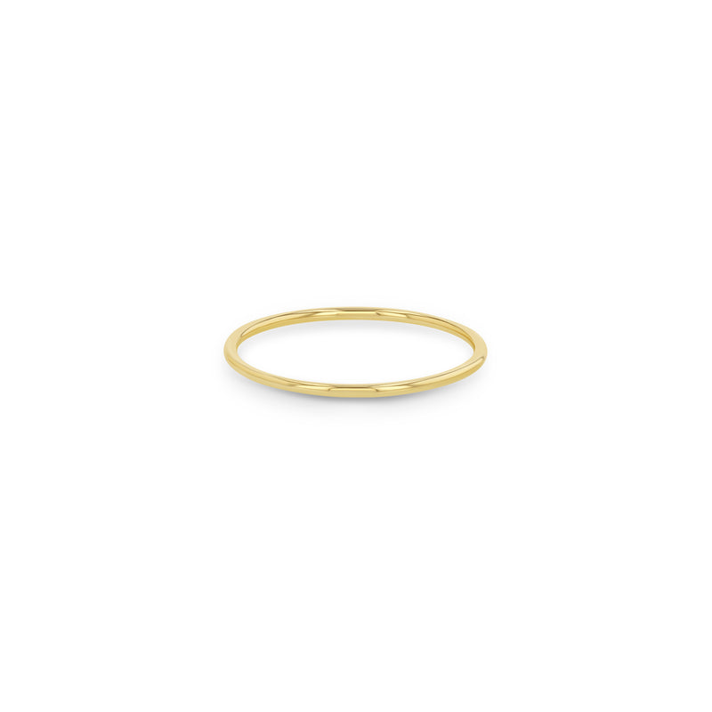 Zoë Chicco 14k Gold Classic 1mm Rounded Band Ring