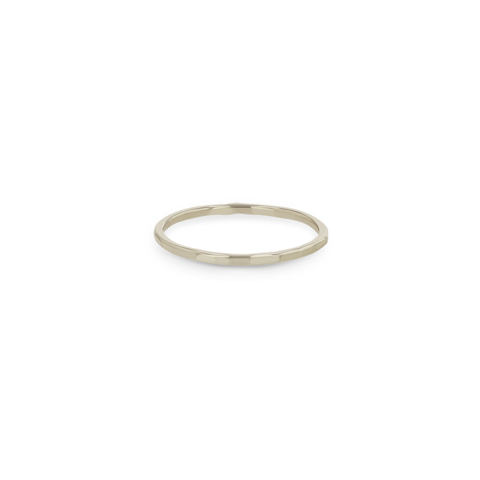 Zoë Chicco 14k Gold Thin Hammered Band Ring – ZOË CHICCO