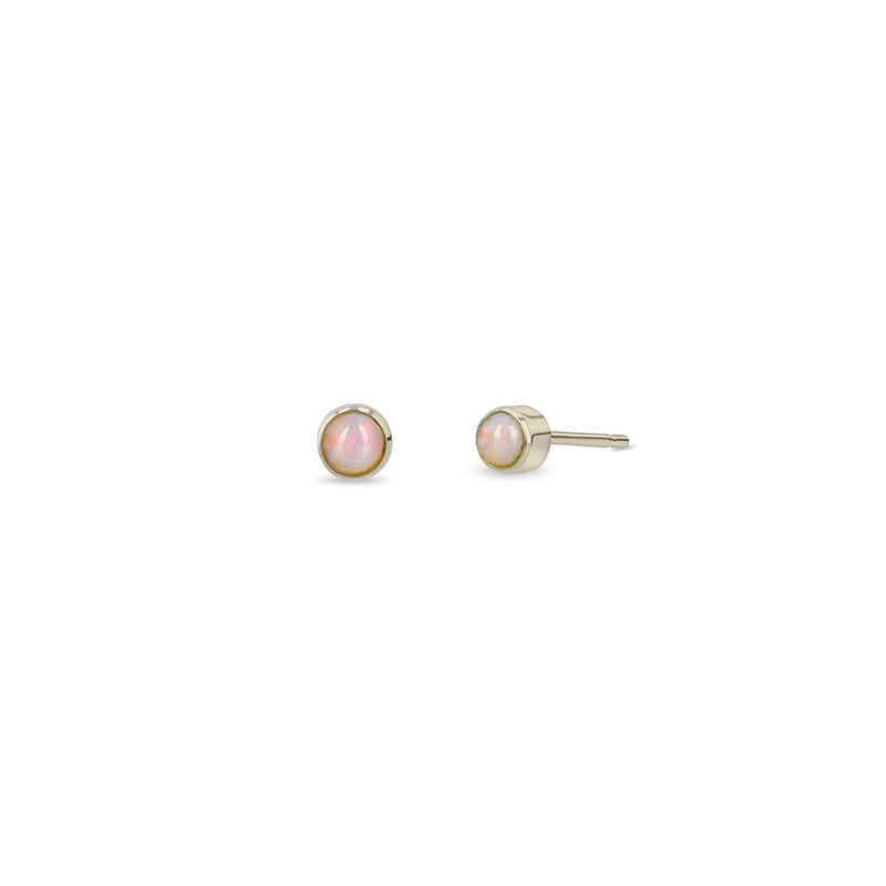 Zoë Chicco 14k Gold Opal Bezel Stud Earrings
