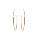 Zoë Chicco 14k Gold Thick Wire Large Hoop Earrings