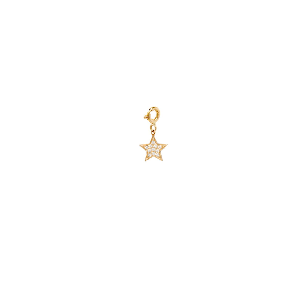 アクセサリー  ORDER SOLID STAR WITH PAVE CZ Pandora Pavé CZ Asymmetric Star Collier Necklace