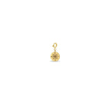 Zoë Chicco 14k Gold Midi Bitty Compass Charm Pendant with Spring Ring