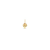 Zoë Chicco 14k Gold Midi Bitty Mushroom Charm Pendant with Spring Ring