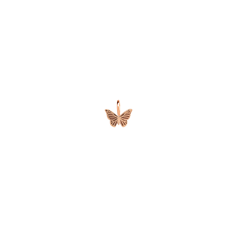 14k Single Midi Bitty Butterfly Charm