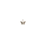 14k Single Midi Bitty Butterfly Charm