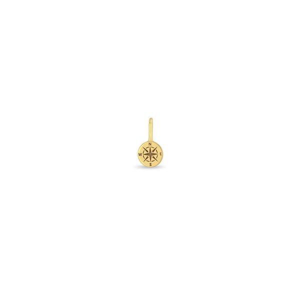 Zoë Chicco 14k Gold Midi Bitty Compass Charm Pendant