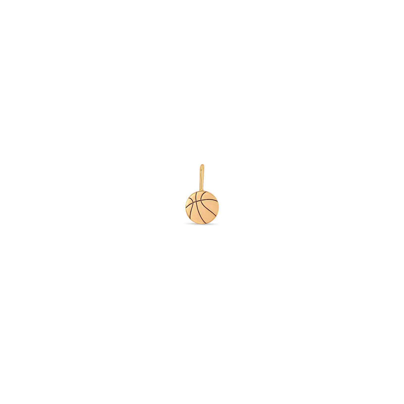 Zoë Chicco 14k Gold Midi Bitty Basketball Charm