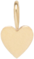 14k Midi Bitty Heart Charm