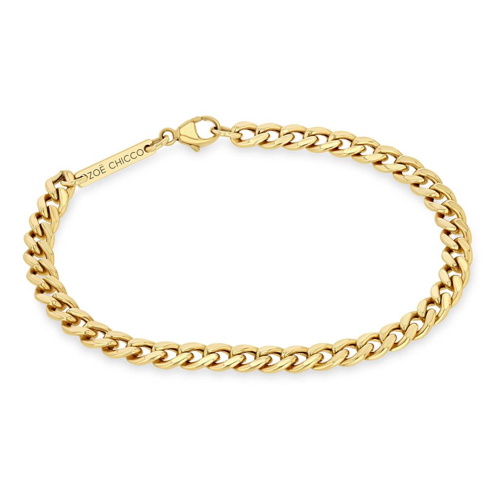 Dainty Initial Bracelet 14K Gold - 2 Letters | LeMel – LeMel