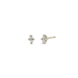 Zoë Chicco 14k Gold Marquise Diamond Stud Earrings
