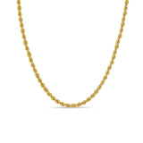 Zoë Chicco 14k Gold Medium Rope Chain Necklace