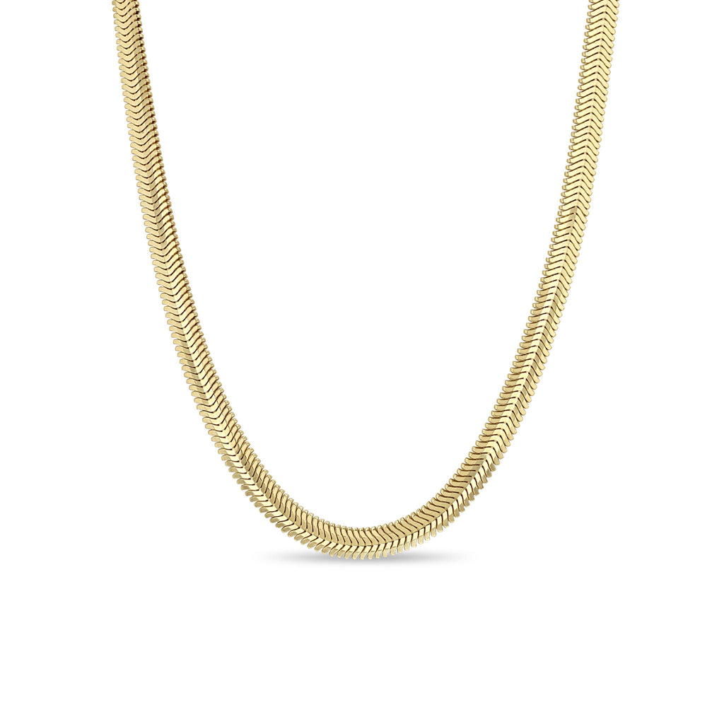 14k Gold Filled Herringbone Snake Chain 6mm Chain, Bracelet or Anklet –  Dijujewel