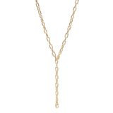 Zoë Chicco 14kt Gold Medium Square Oval Link Chain with Lobster Clasps