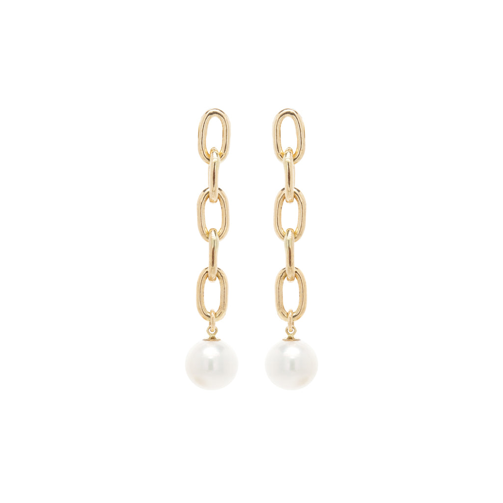 Zoe Chicco Women´s 14k Gold Freshwater Cultured Pearl Swirl