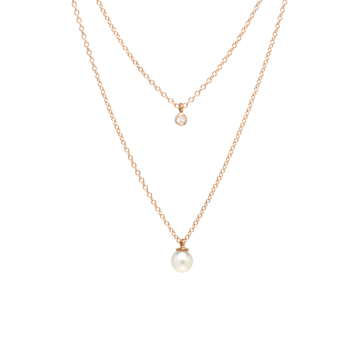 ★PEARLY MORE★ Small Charm Layered Necklace Amazon.com: Dainty Pearl Heart Necklace Layered Pendant
