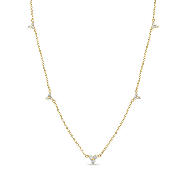 Single Floating Diamond Necklace – Roxanne First