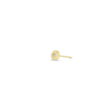 Single Zoë Chicco 14k Gold Small Diamond Nugget Stud Earring