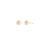 Zoë Chicco 14k Gold Small Diamond Nugget Stud Earrings
