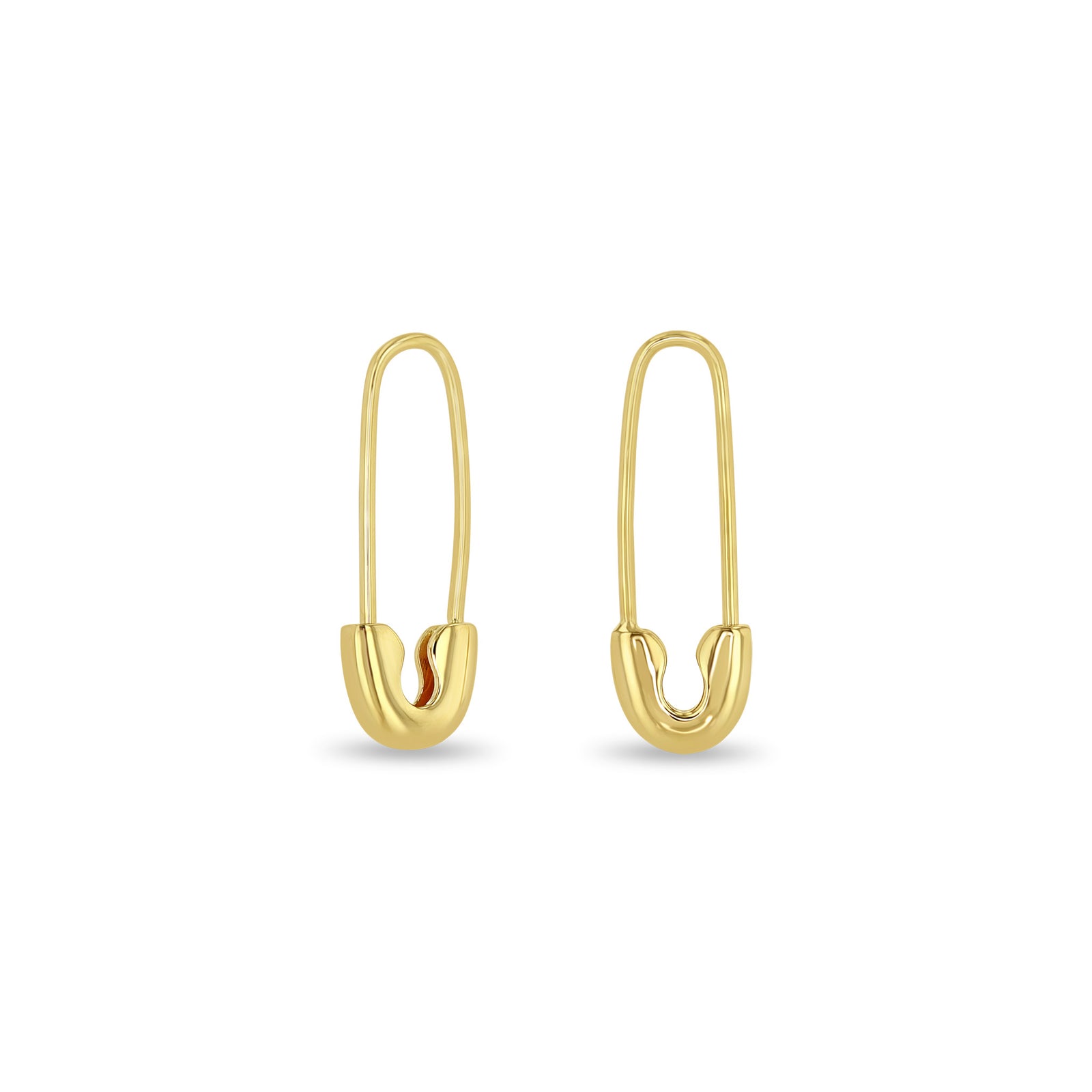 Zoë Chicco 14k Gold Safety Pin Threader Earring – ZOË CHICCO