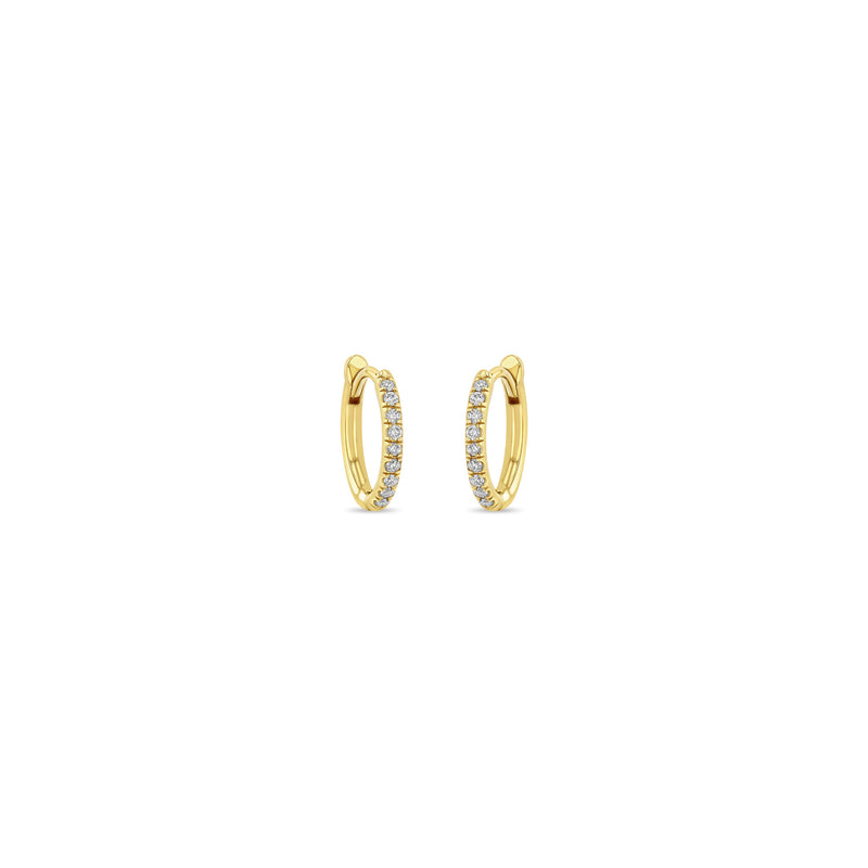 Buy Vaibhav Jewellers 14K Yellow Gold Hoop Earrings 155DH3006 Online from  Vaibhav Jewellers