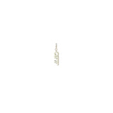 Zoë Chicco 14k Gold Itty Bitty OFF Spring Ring Charm Pendant