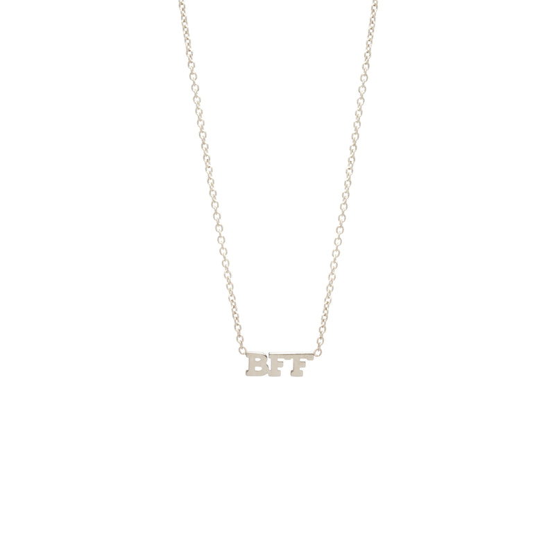 14k itty bitty BFF necklace