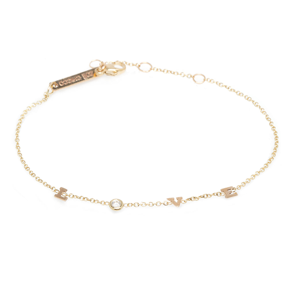 Midas 14k Yellow Gold Adjustable Love Plate Bracelet |Mazza Fine Jewelry