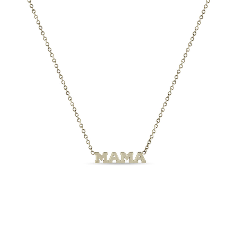 JACQUIE AICHE Mama 14-karat gold diamond necklace | NET-A-PORTER