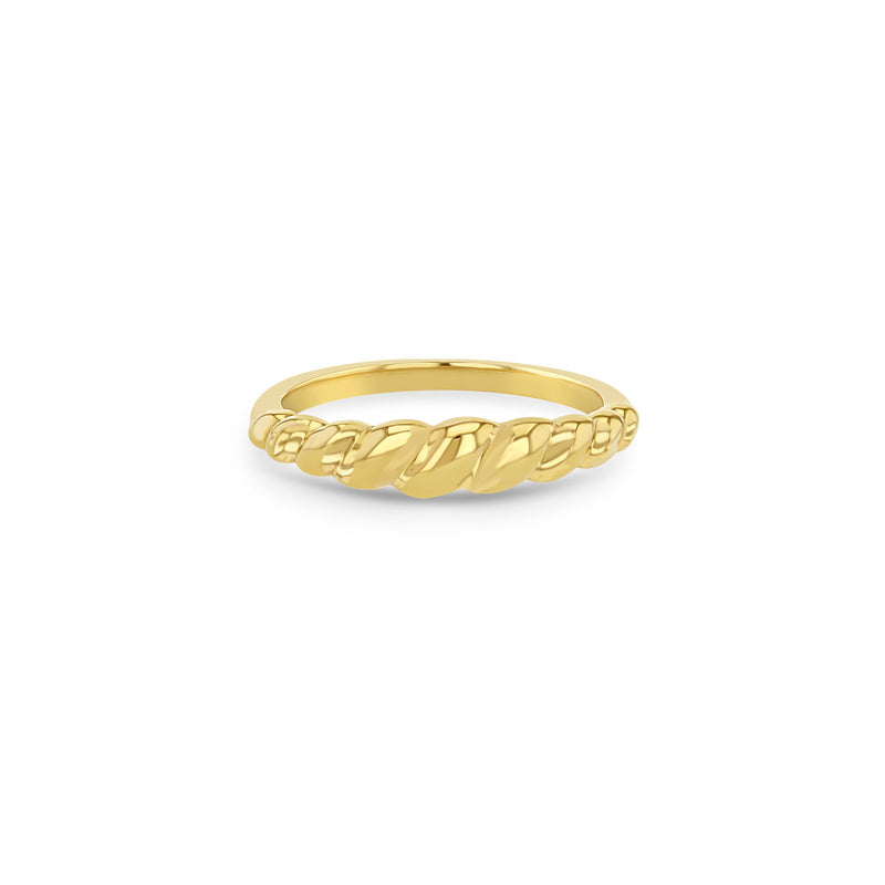 Zoë Chicco 14k Yellow Gold Croissant Ring