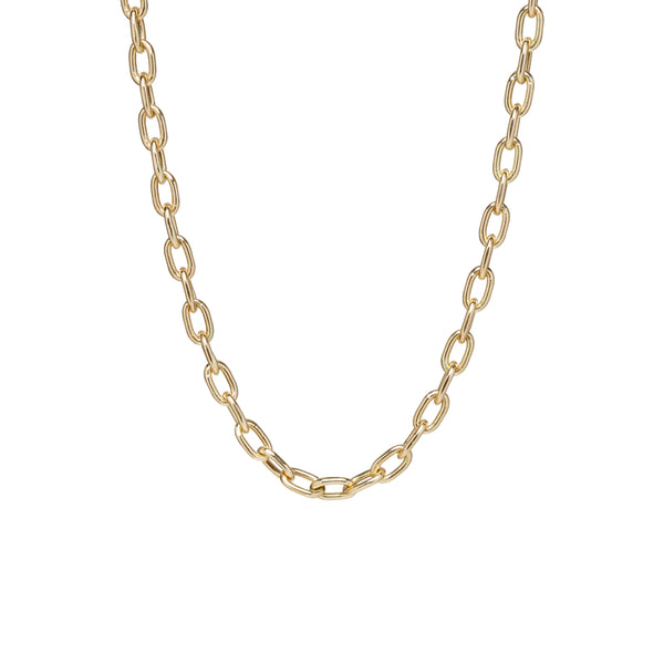 Oval Chain Necklace – Jewellery By Mitali Jain