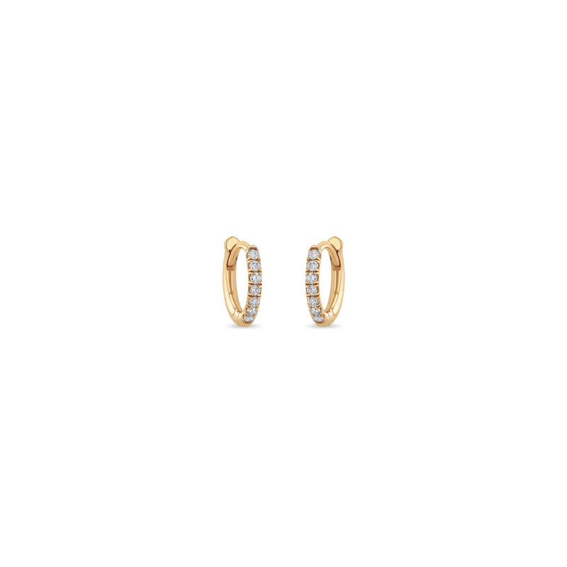 ASHI Graduated Diamond Half Hoop Earrings 634C2PJFGERWG - Pattons Jewelry