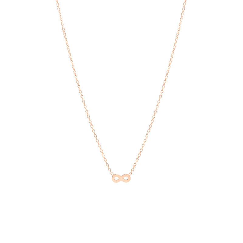 Zoë Chicco 14kt Gold Itty Bitty Infinity Necklace – ZOË CHICCO